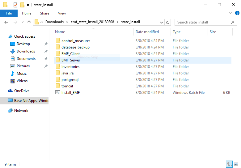 Figure 2.2: Installation Package Zip File Folder and File Structure