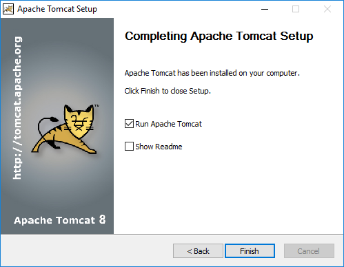 Figure 2.22: Tomcat Complete