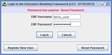 Figure 2.12: Password Expired