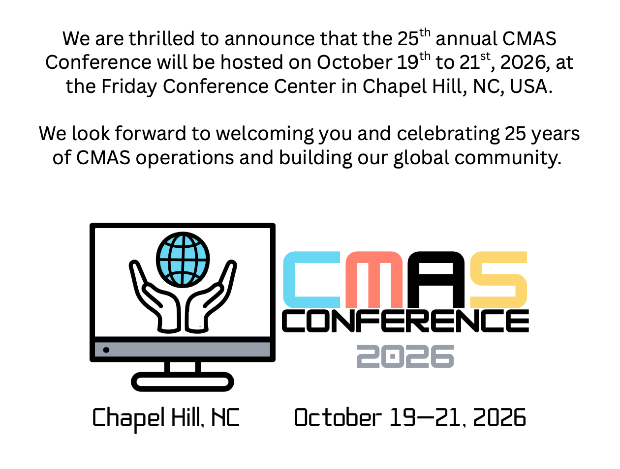 2026 CMAS conference notice